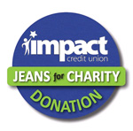 Impact Credit Union Jeans for Charity Program